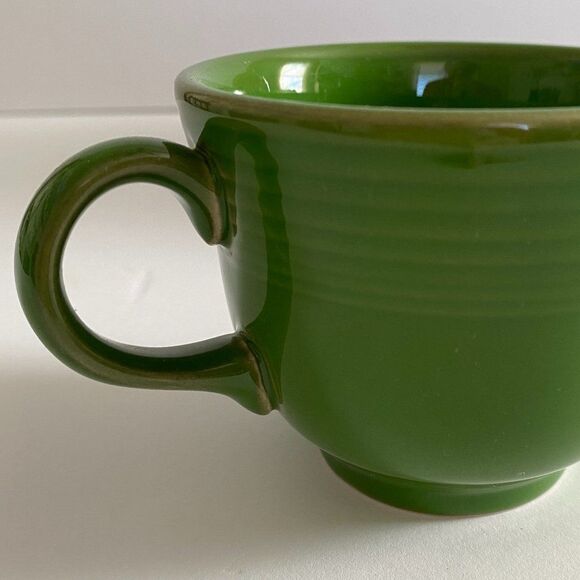 Fiestaware HLC Retired Color Shamrock Cup and Saucer - Picture 7 of 10